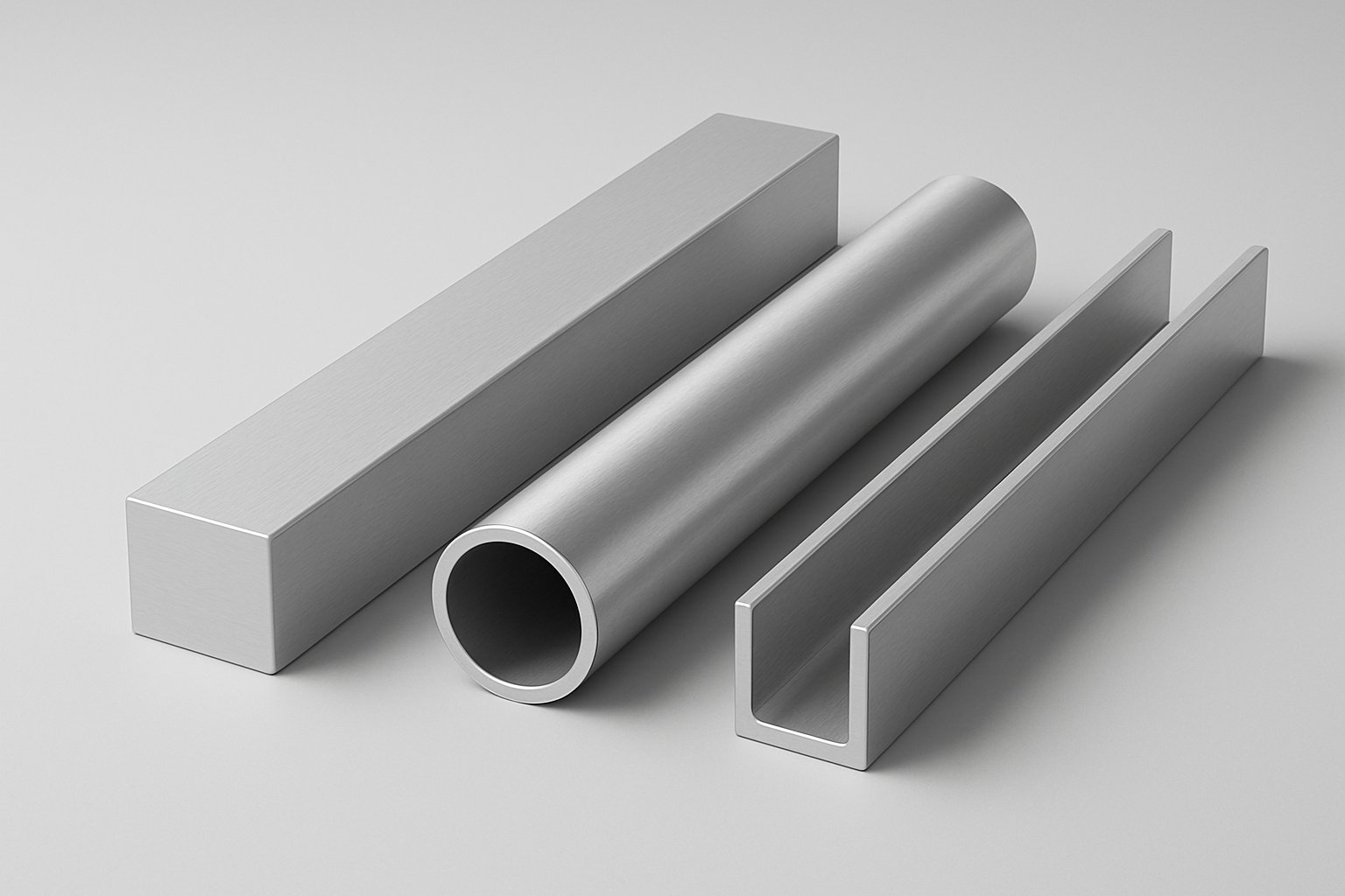 solid hollow and semi hollow aluminum profile examples