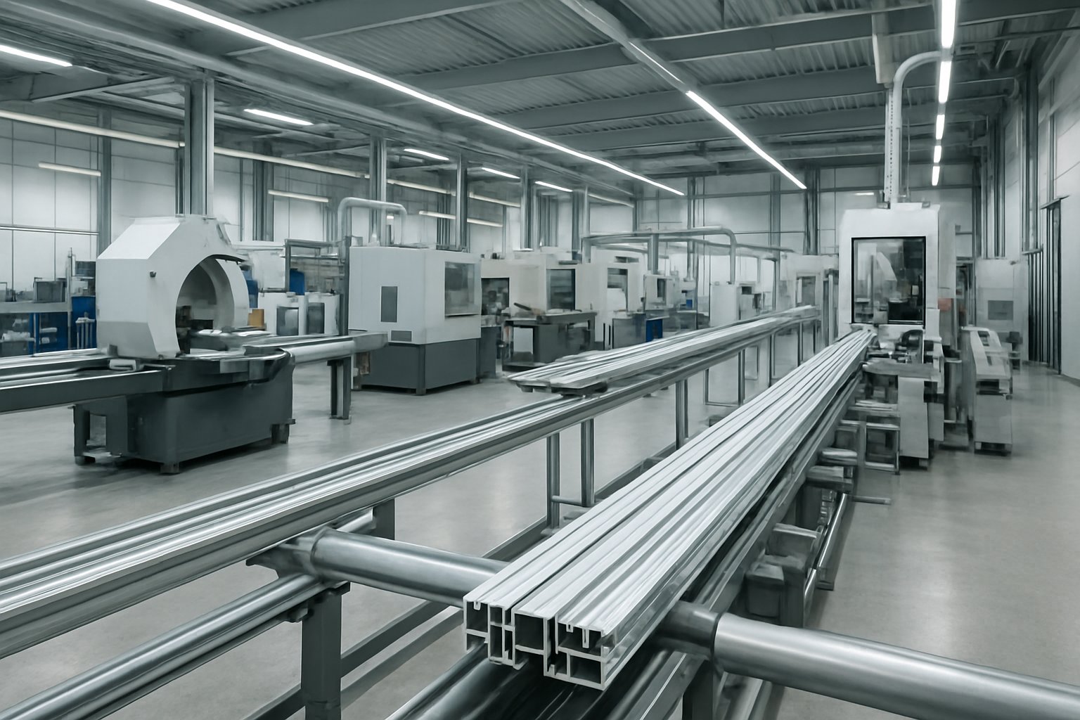 integrated aluminium fabrication support for profile based projects