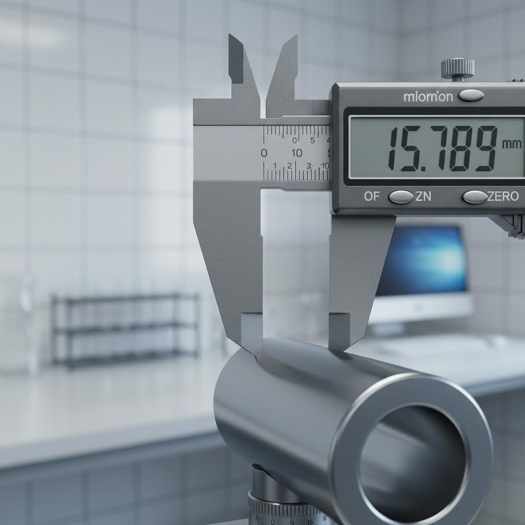 precision measurement tools verify tight tolerances and surface finish specifications on machined components