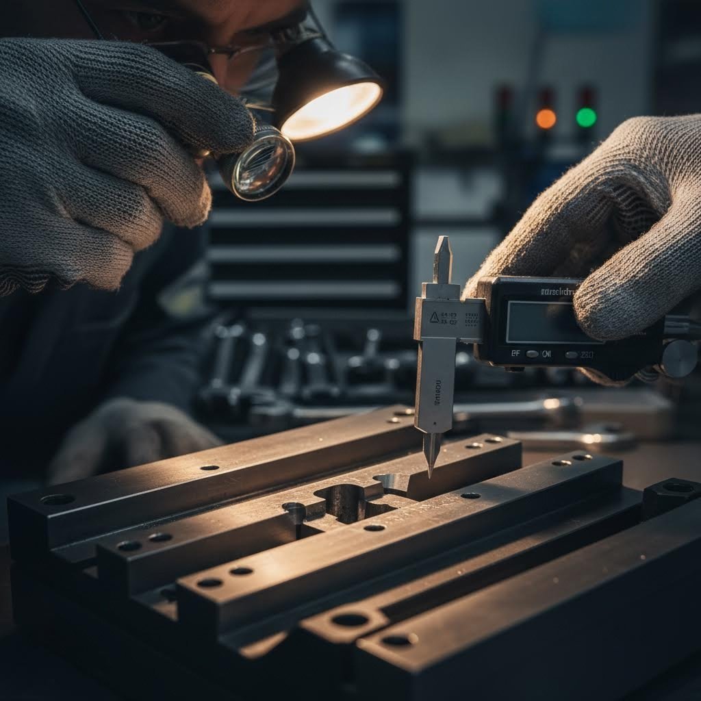 preventive maintenance inspection of stamping die cutting edges and forming surfaces