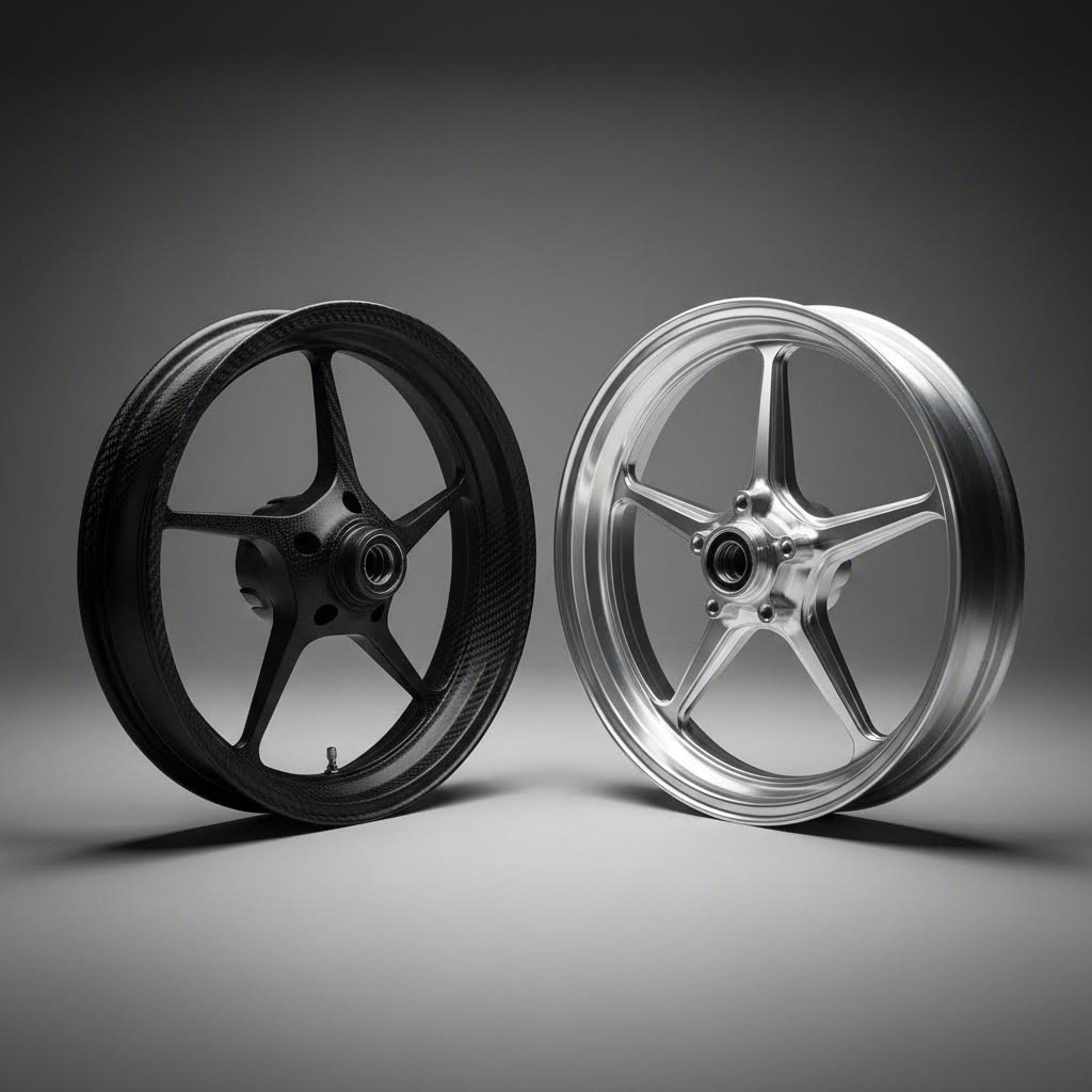 carbon fiber and forged aluminum wheels represent the pinnacle of performance wheel technology