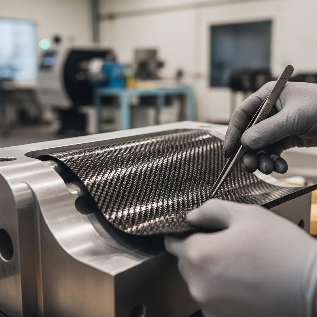 carbon fiber wheel manufacturing requires precise hand layup techniques for optimal strength