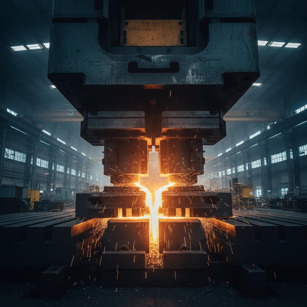 the forging process compresses aluminum under extreme pressure to create superior wheel strength