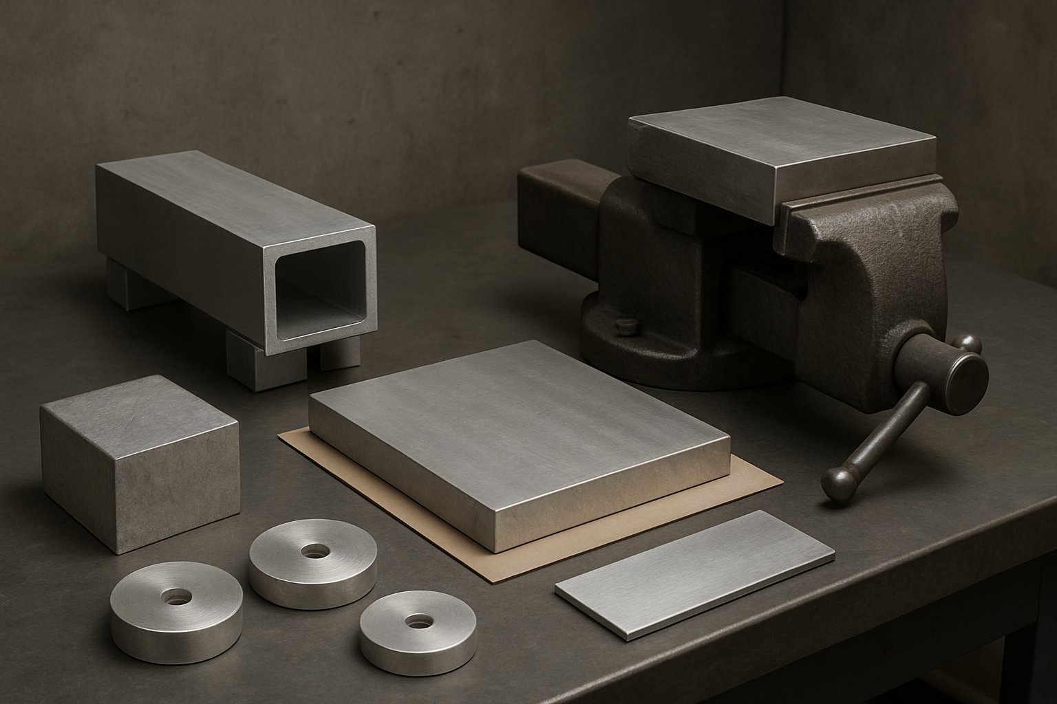 different aluminum forms need different drilling support