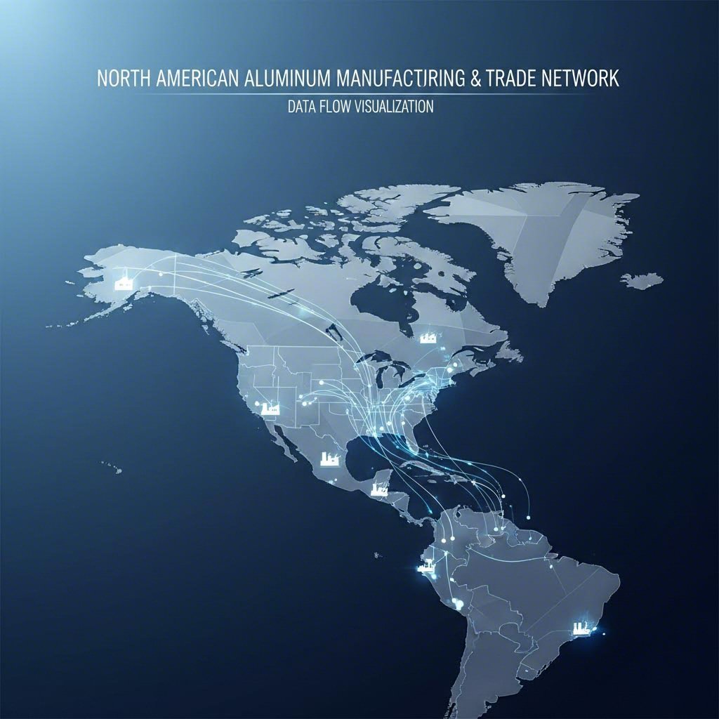 north american aluminum extrusion manufacturing hubs and cross border trade integration