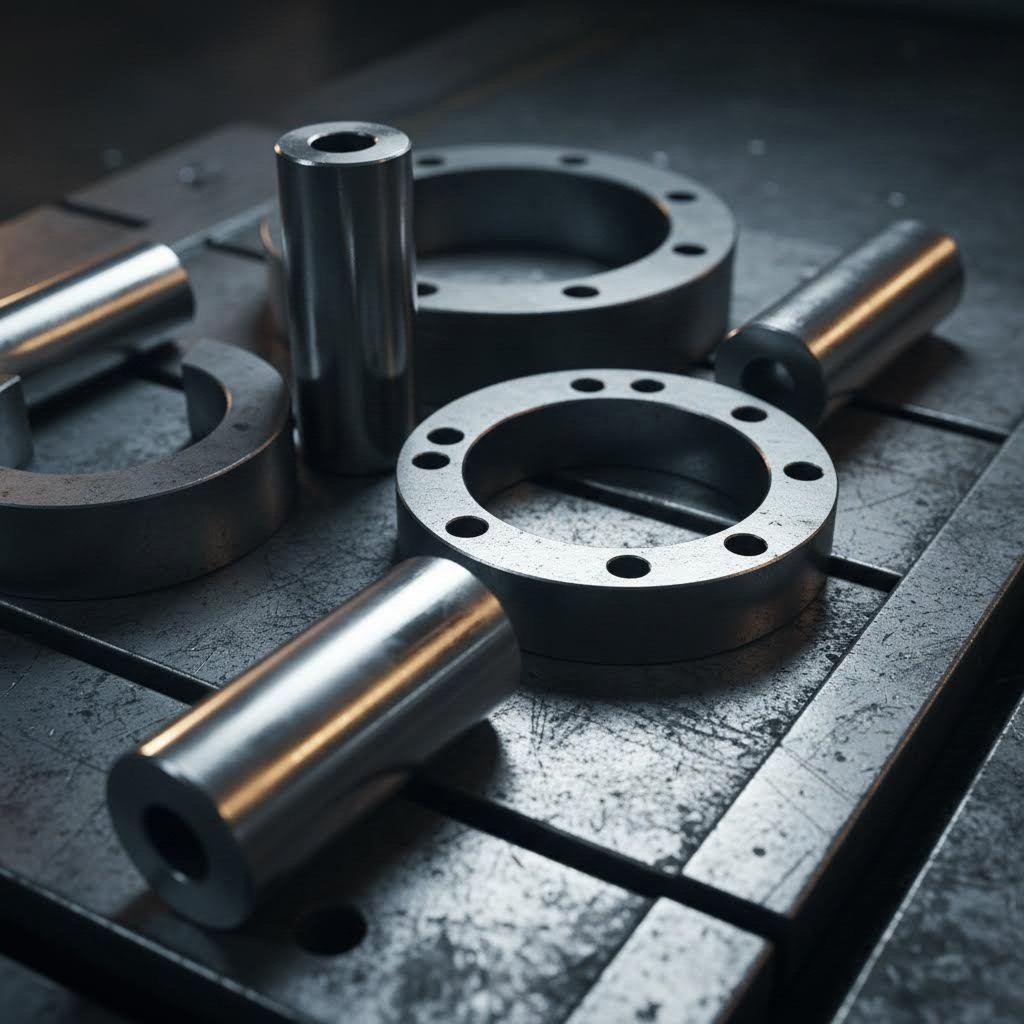 deep draw die components featuring various tool steel grades and surface treatments