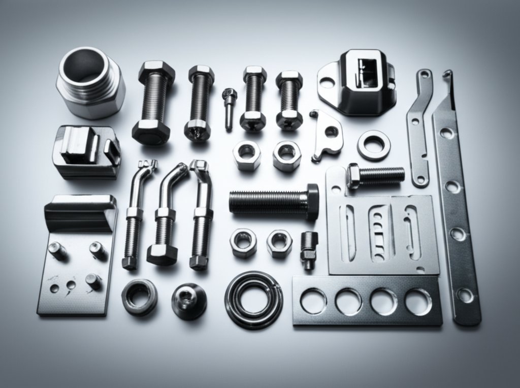 common automotive parts using zinc nickel coating and passivation