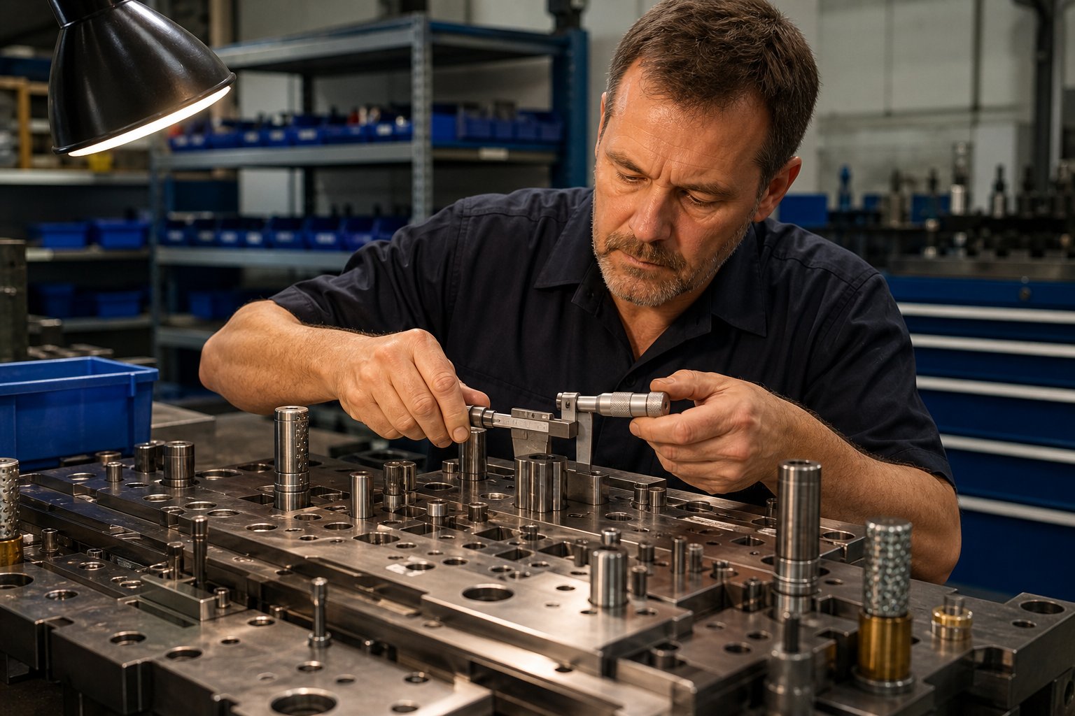 info-1-1 quality inspection of progressive die components in an in house toolroom %E2%80%94 a key capability when evaluating manufacturers
