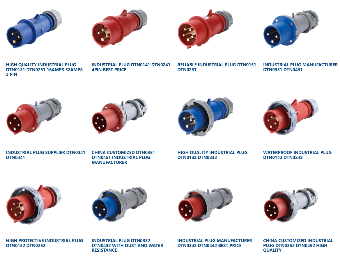 3 phase plug in an industrial environment ensuring efficient power distribution