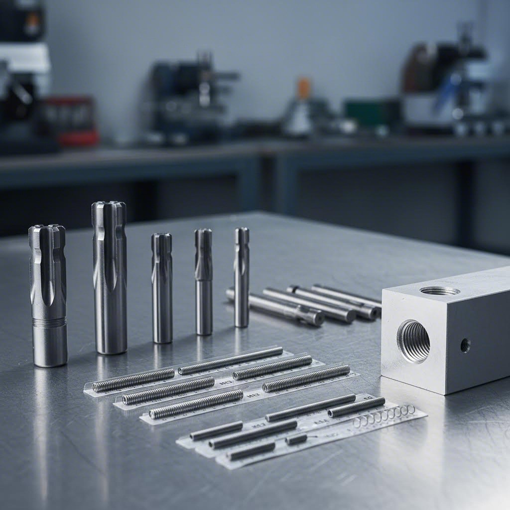 thread repair tools and helicoil inserts for fixing stripped aluminum threads
