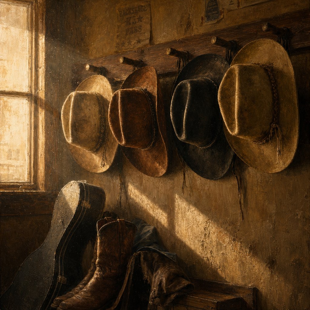 cowboy hats became a visual symbol of traditional values as male country singers reclaimed the genre identity in the 1980s