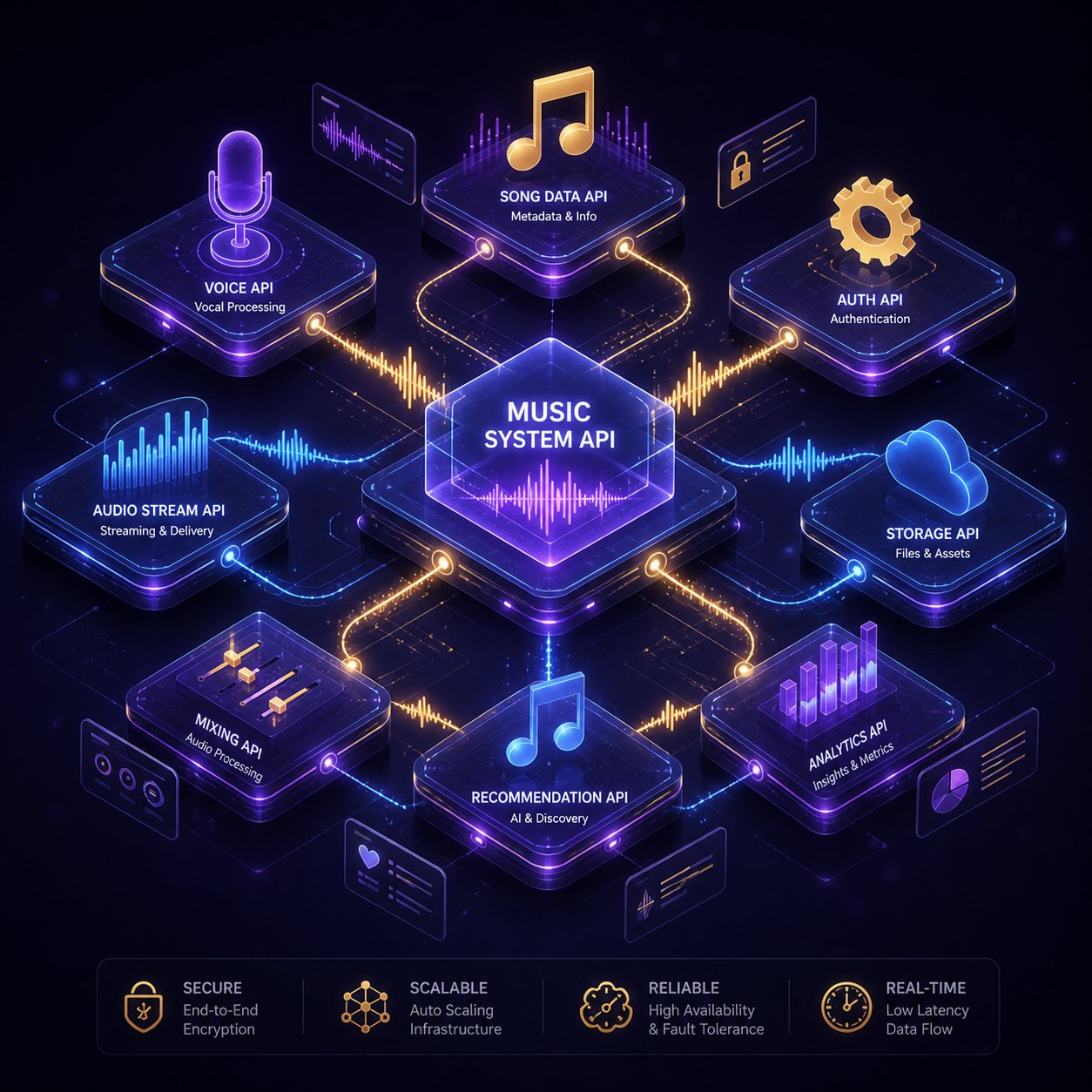 leading ai music generation apis each occupy distinct niches across capability pricing and integration depth