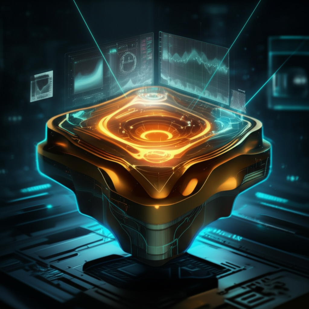 conceptual art of the forging sampling process highlighting quality assurance