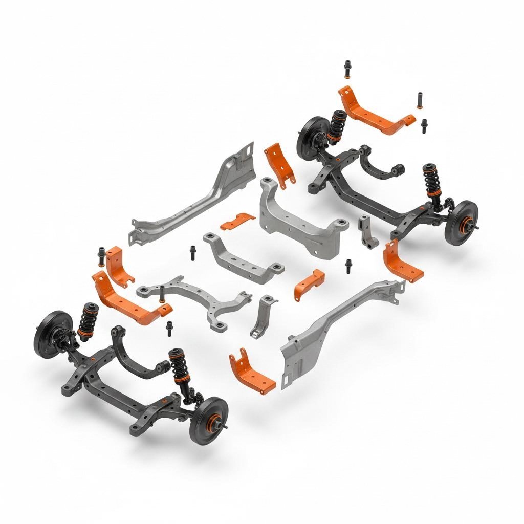 cnc formed components in automotive chassis applications