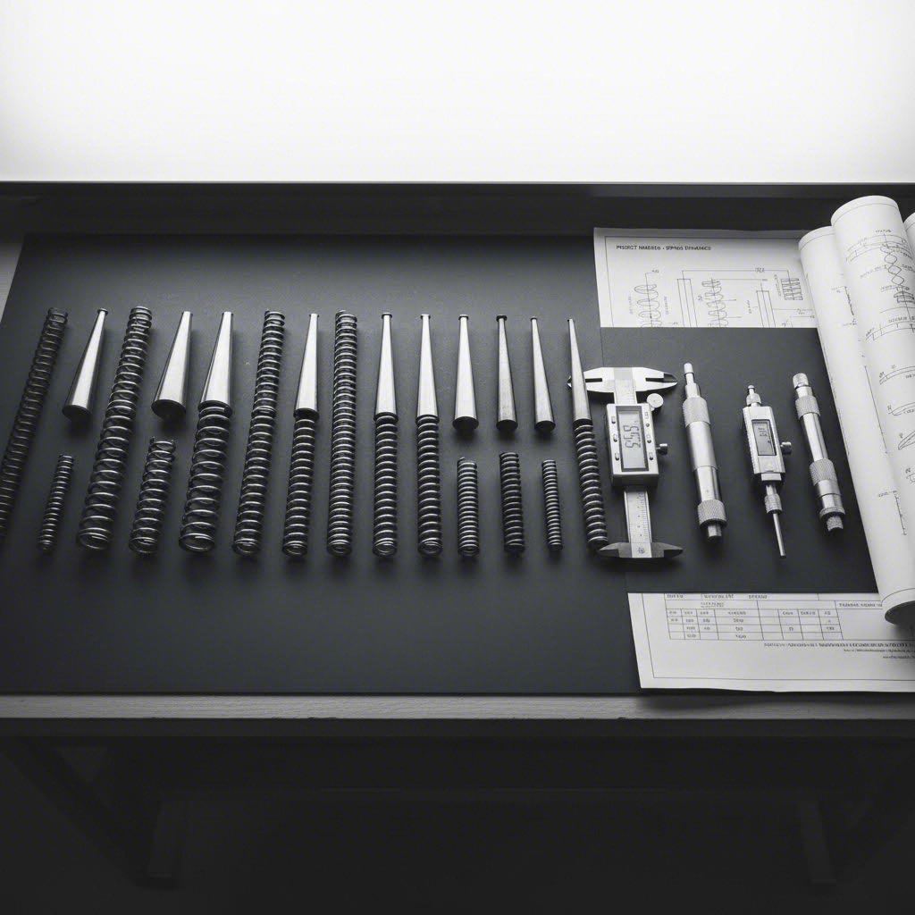 spring technology evaluation setup for die engineering comparison