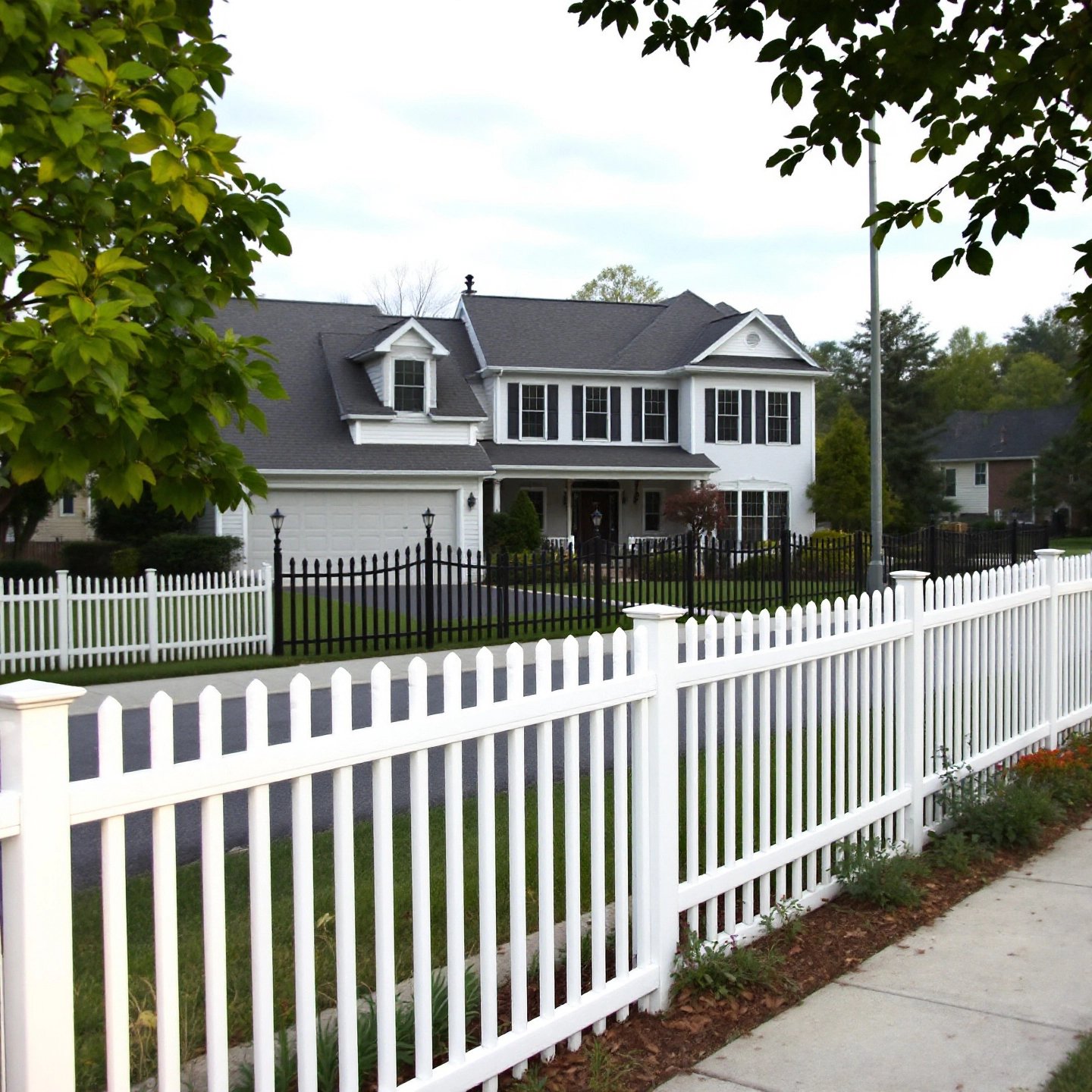 diverse aluminum fence styles for various architectural designs