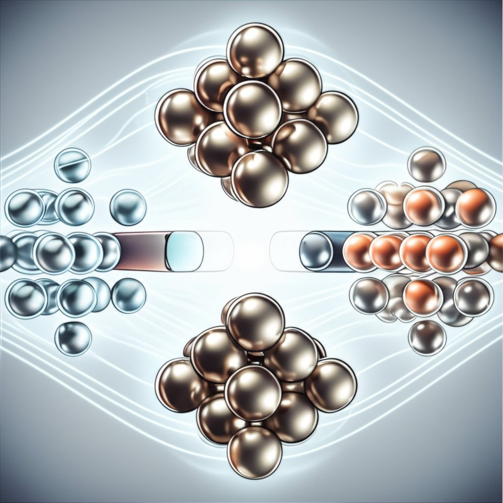 illustration of the three types of magnetism ferromagnetic paramagnetic and diamagnetic materials