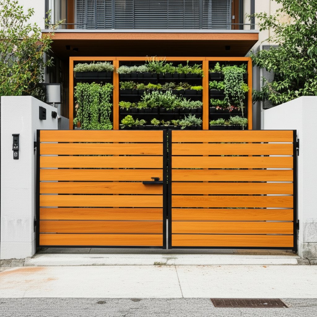 innovative gate and fence solutions for small spaces