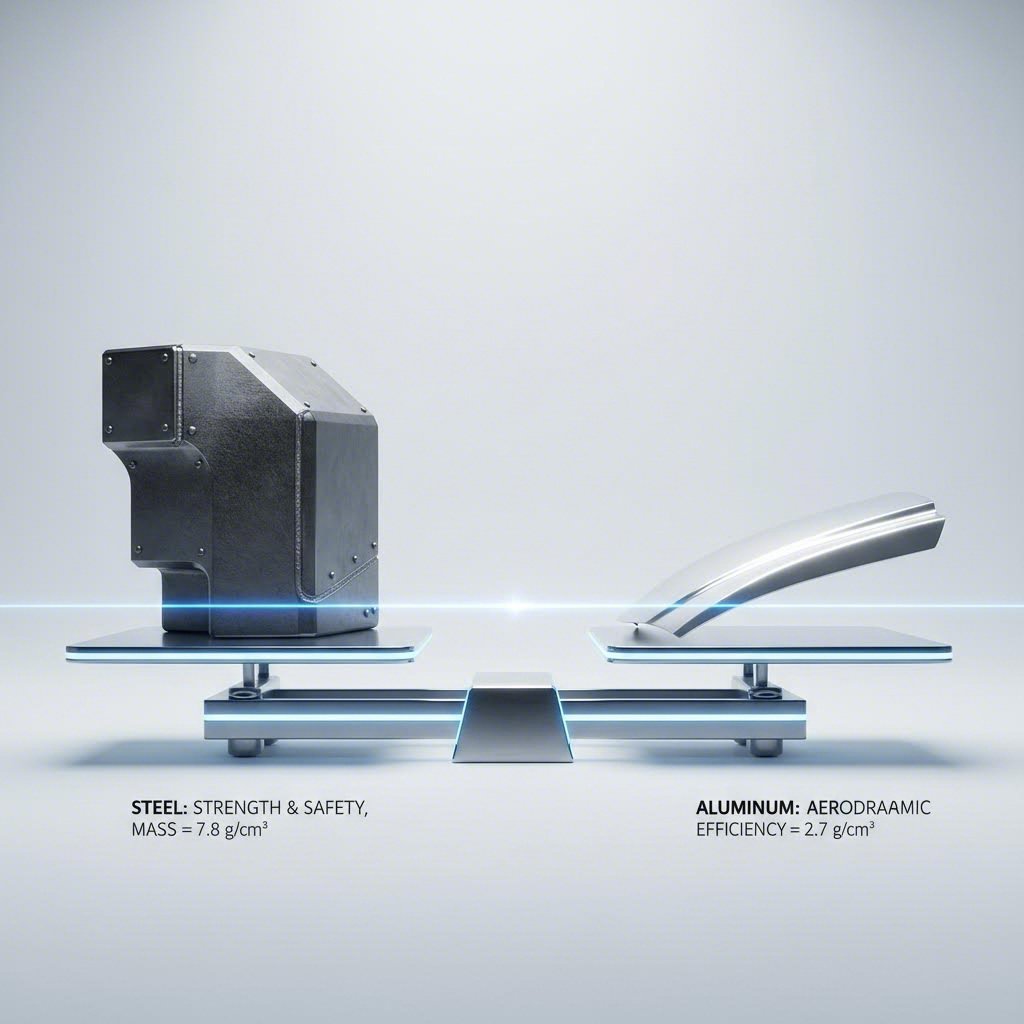 Comparison of steel vs aluminum applications in automotive stamping