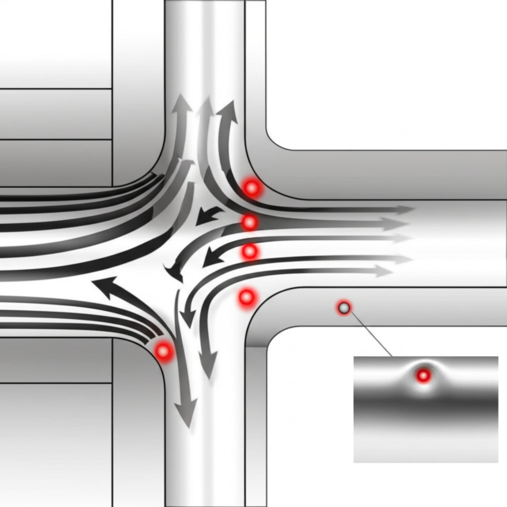 diagram illustrating how trapped gas during metal injection leads to blister formation
