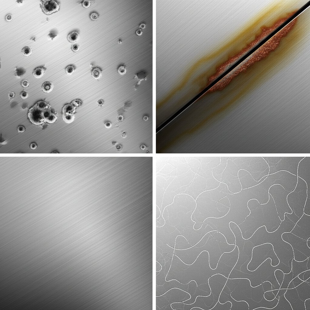 common corrosion types on aluminum include pitting galvanic attack and filiform corrosion