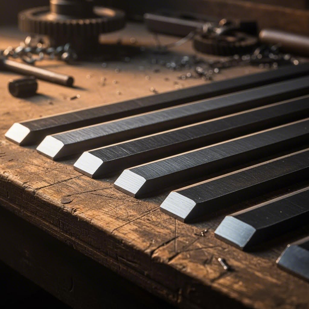 heat treated tool steel blades engineered for extended service life in stamping operations