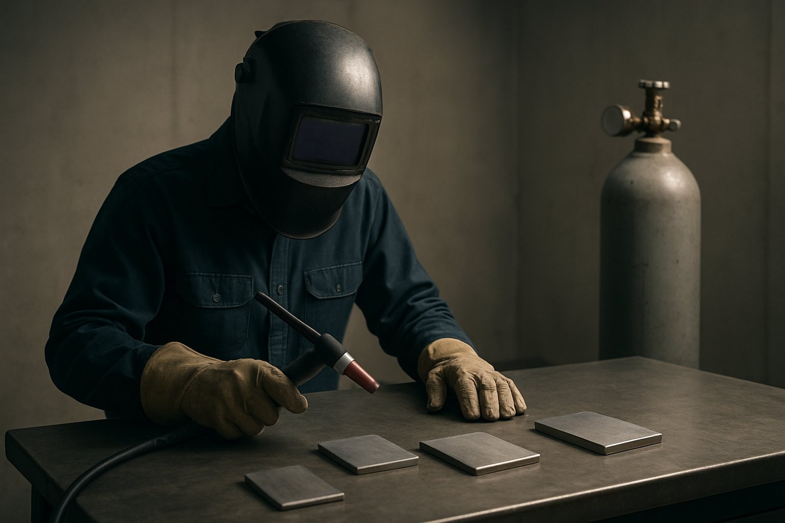 tig gas choice depends on the metal and the job