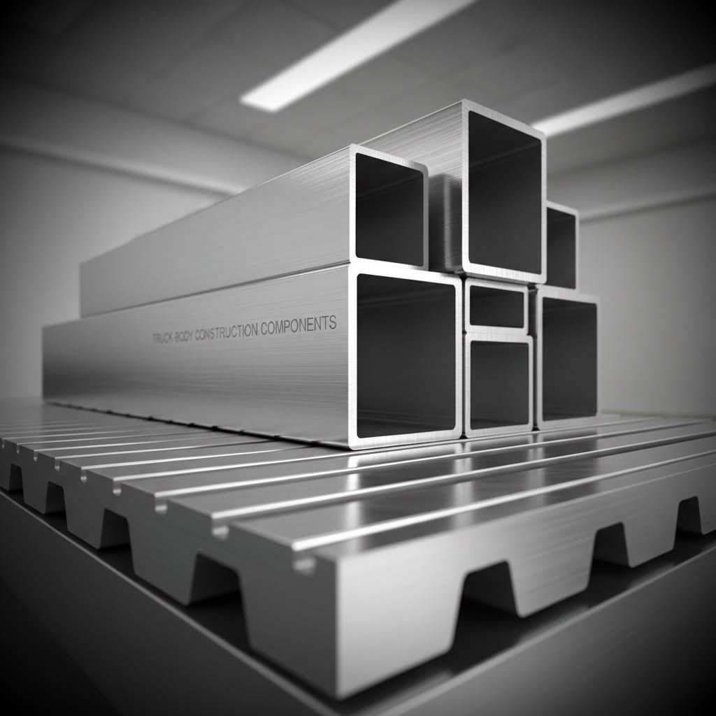 aluminum extrusion profiles designed for truck body construction