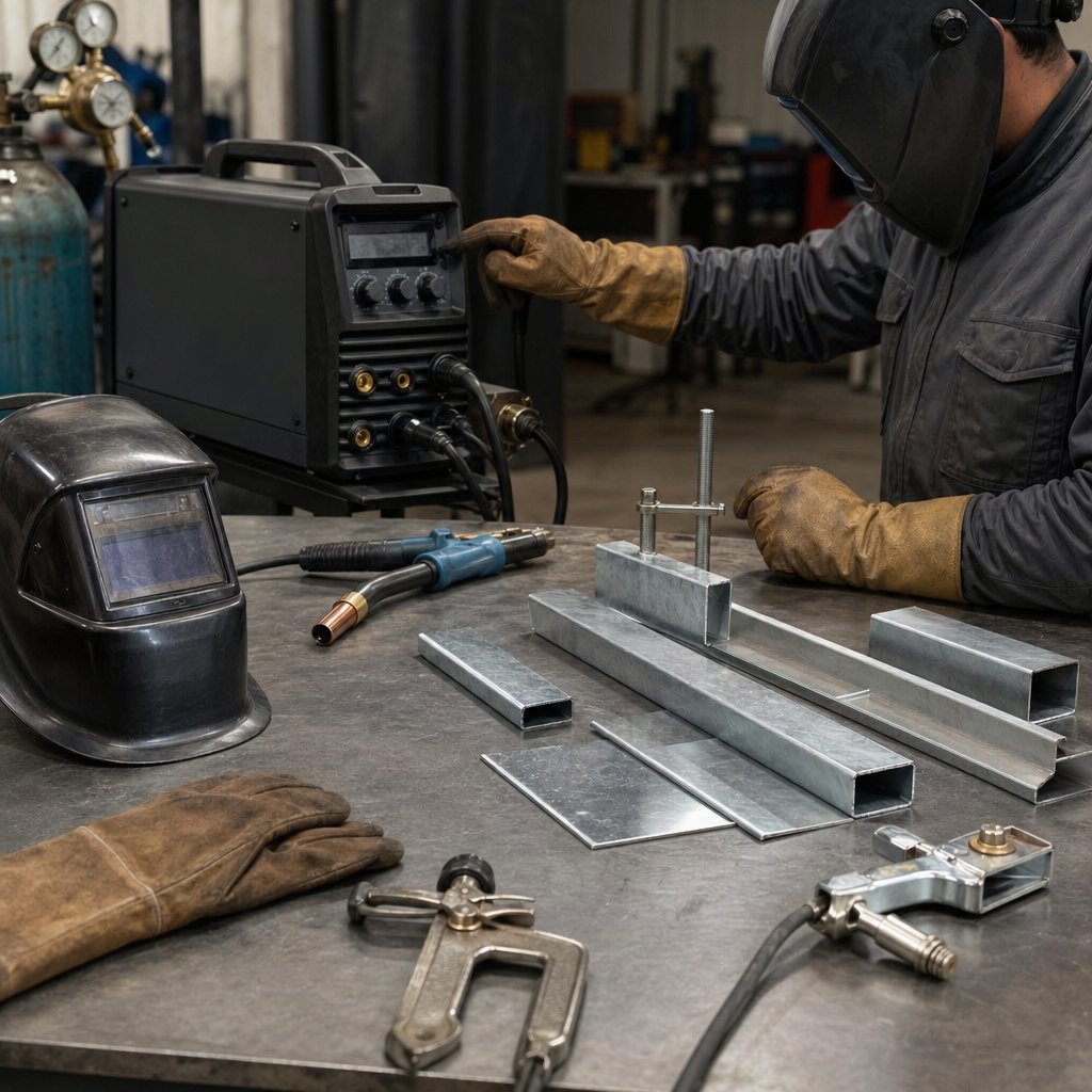 selecting a welding process for galvanised steel