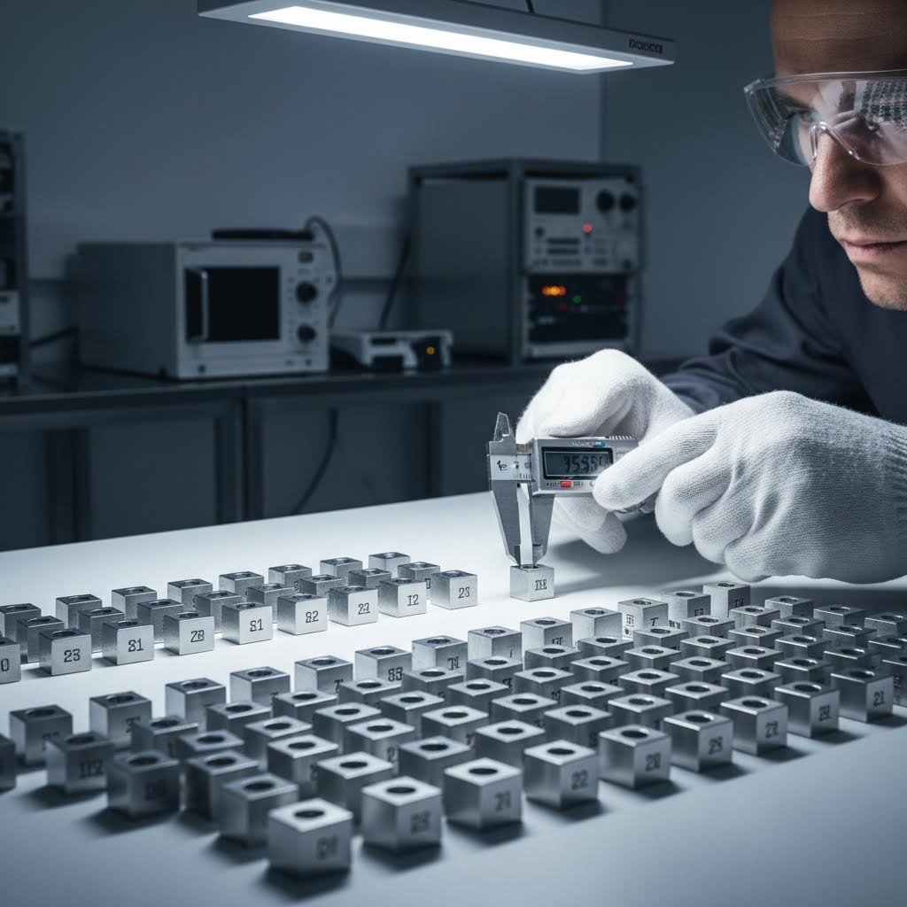 quality inspection of stamped metal parts to identify and prevent common defects