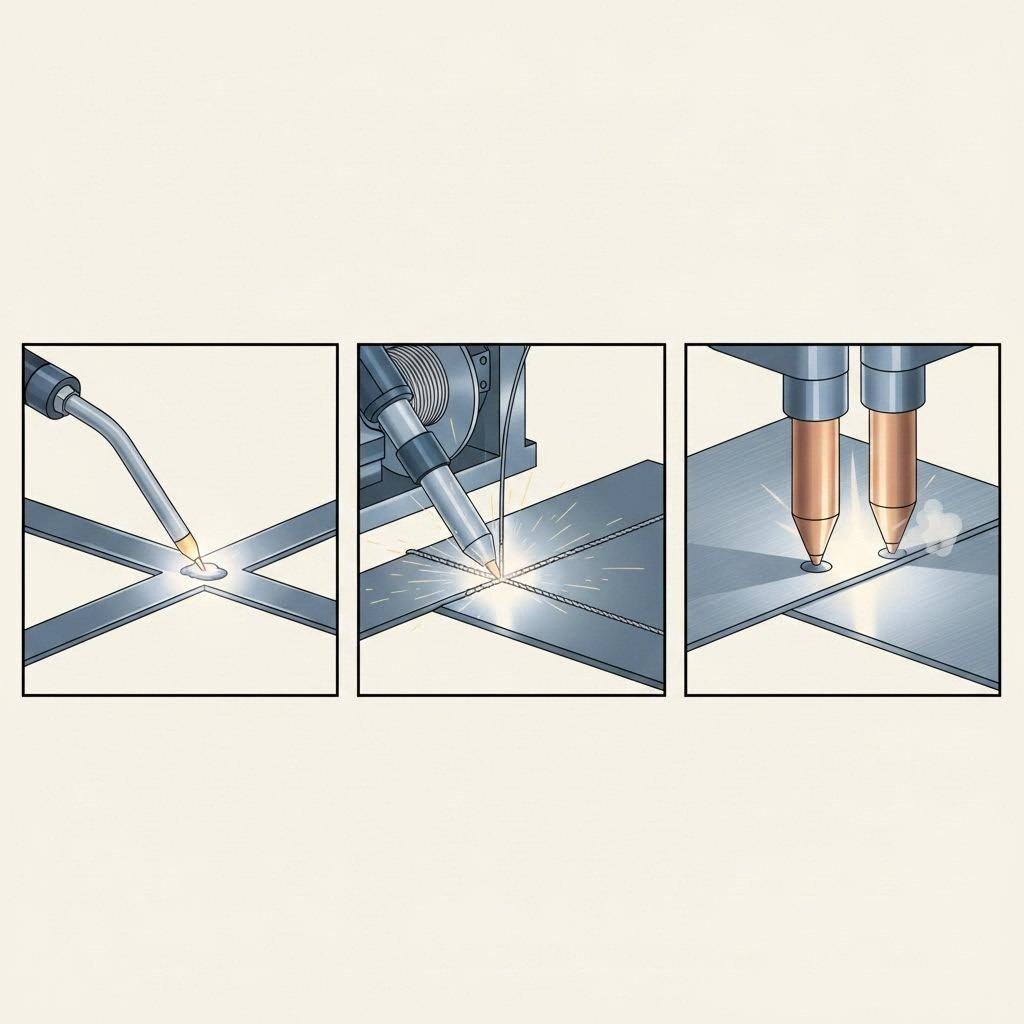 tig mig and spot welding each serve distinct applications in sheet metal fabrication