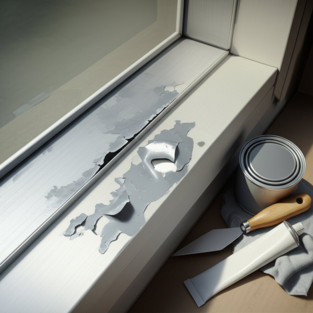 common maintenance and repair tasks for aluminium window trim