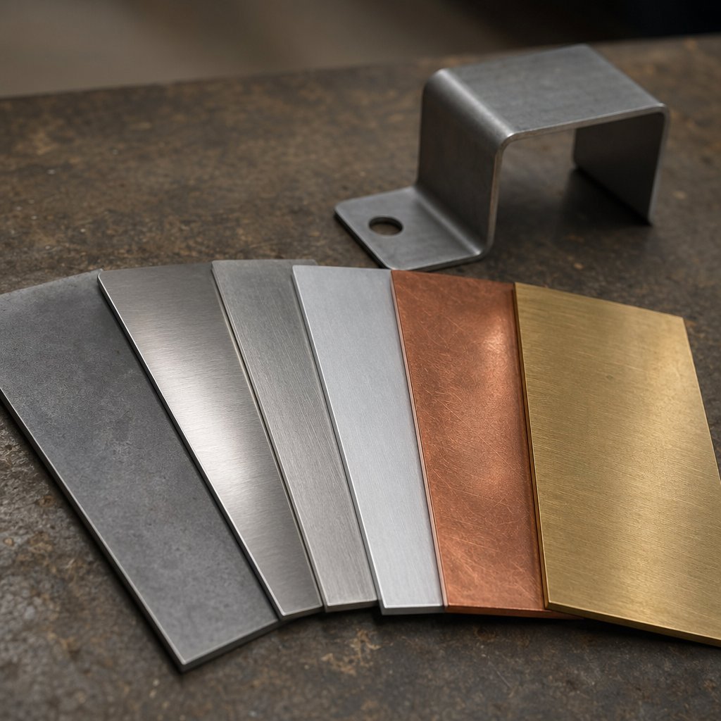 common sheet metal materials used in fabrication