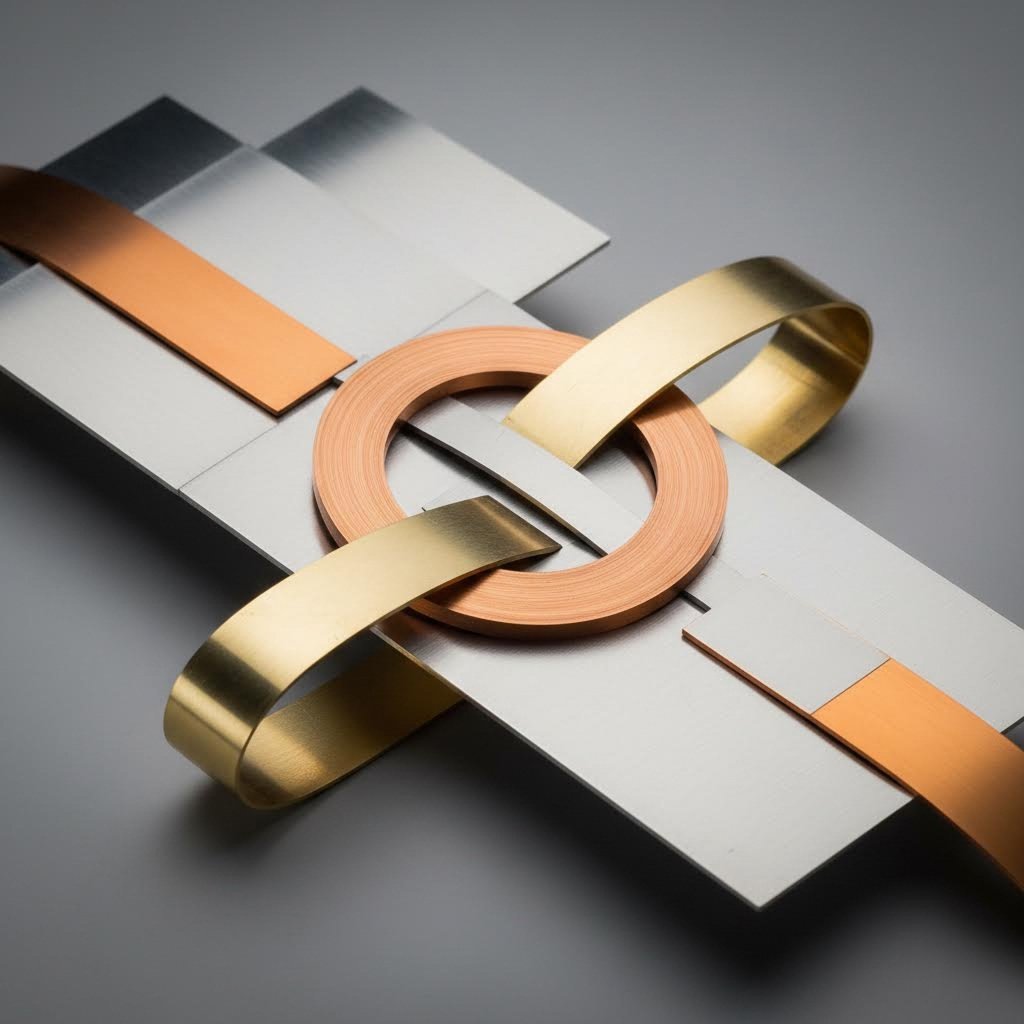 common stamping materials including steel aluminum copper and brass alloys