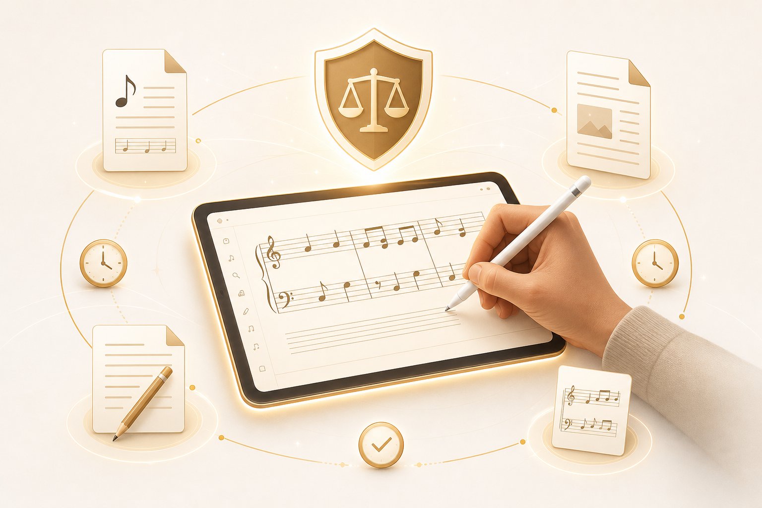 documenting human creative decisions strengthens copyright claims for ai assisted music
