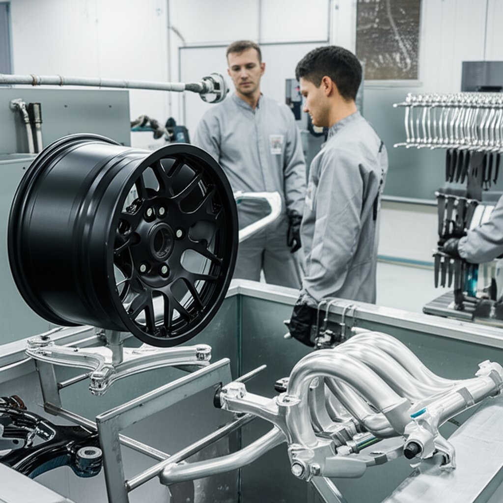 surface finishing processes for aluminum automotive prototypes
