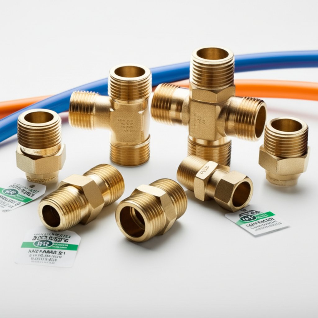 lead free and dzr brass fittings for water and gas applications