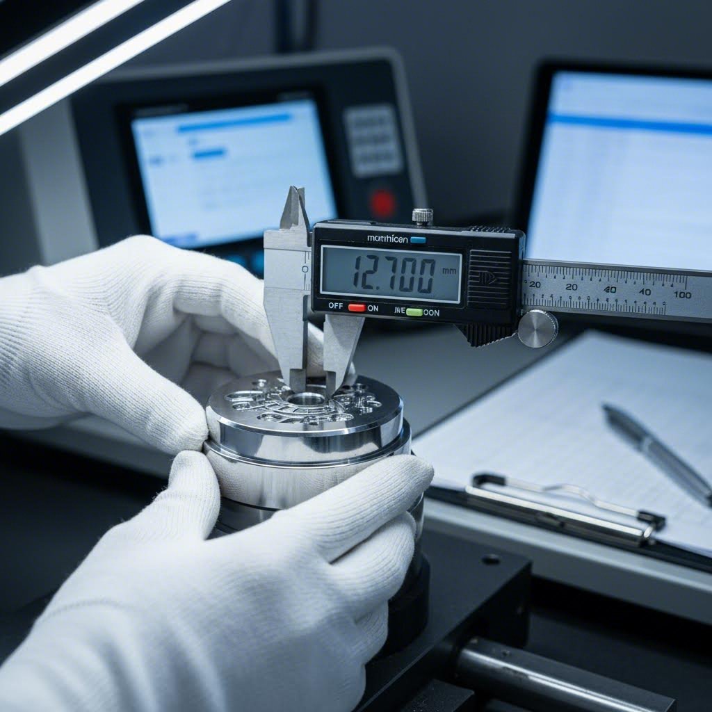 quality verification ensures metal stamps meet industrial compliance standards