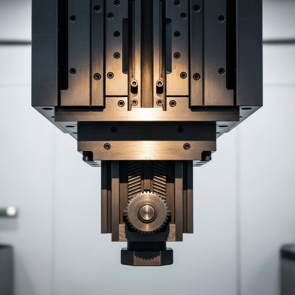 aerial cam mounted on upper die shoe for heavy duty stamping operations