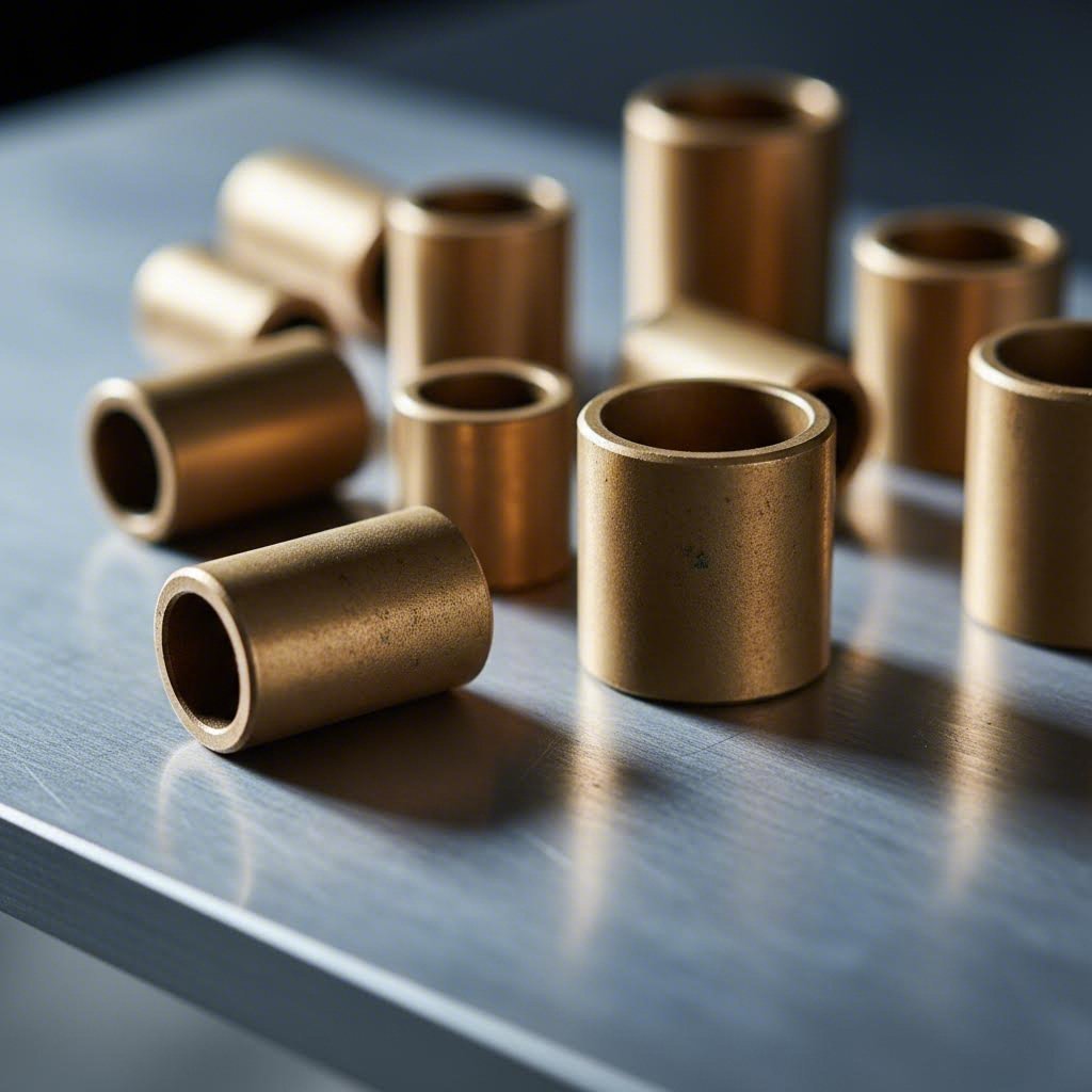 bronze plain bushings offering traditional reliability for moderate duty stamping applications