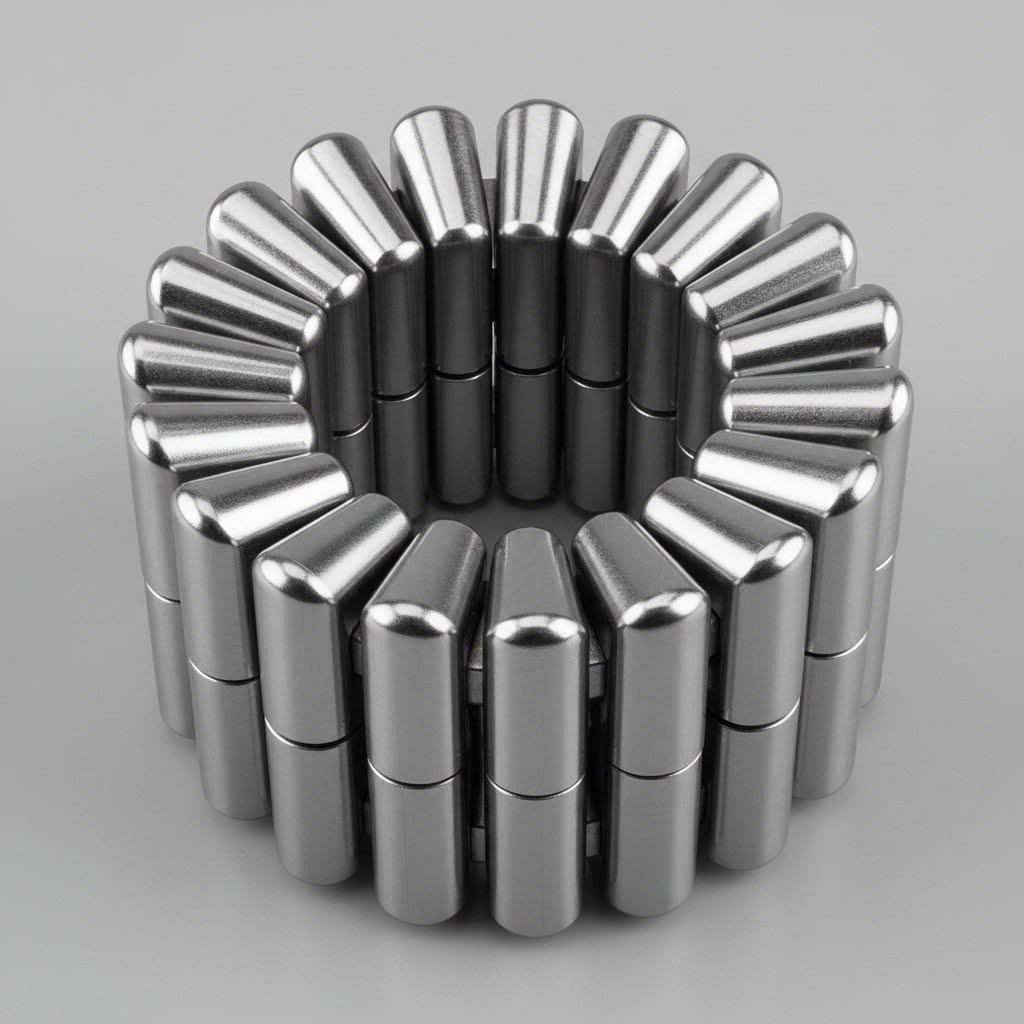 needle bearing guide system designed for maximum load capacity in compact spaces