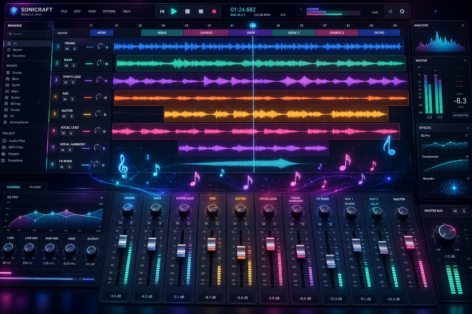 refining ai generated tracks in a digital audio workstation elevates raw output to polished music