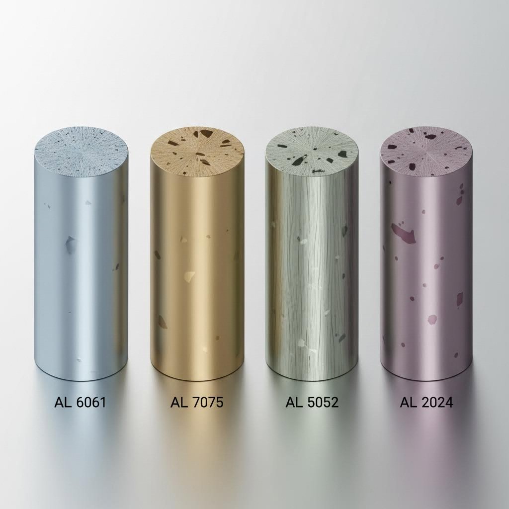 cross section view of aluminum alloy billets used in heat sink extrusion manufacturing