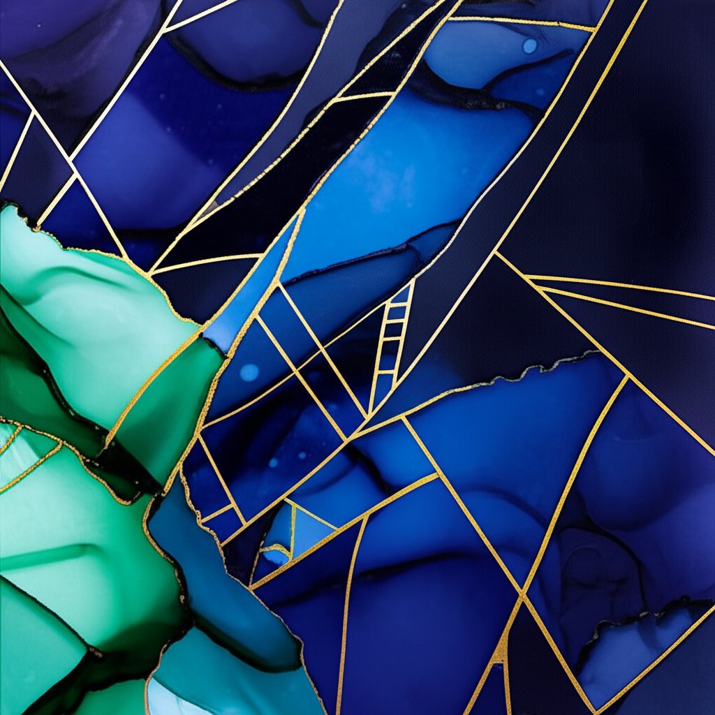 abstract representation of custom digital printing on luxurious silk fabric