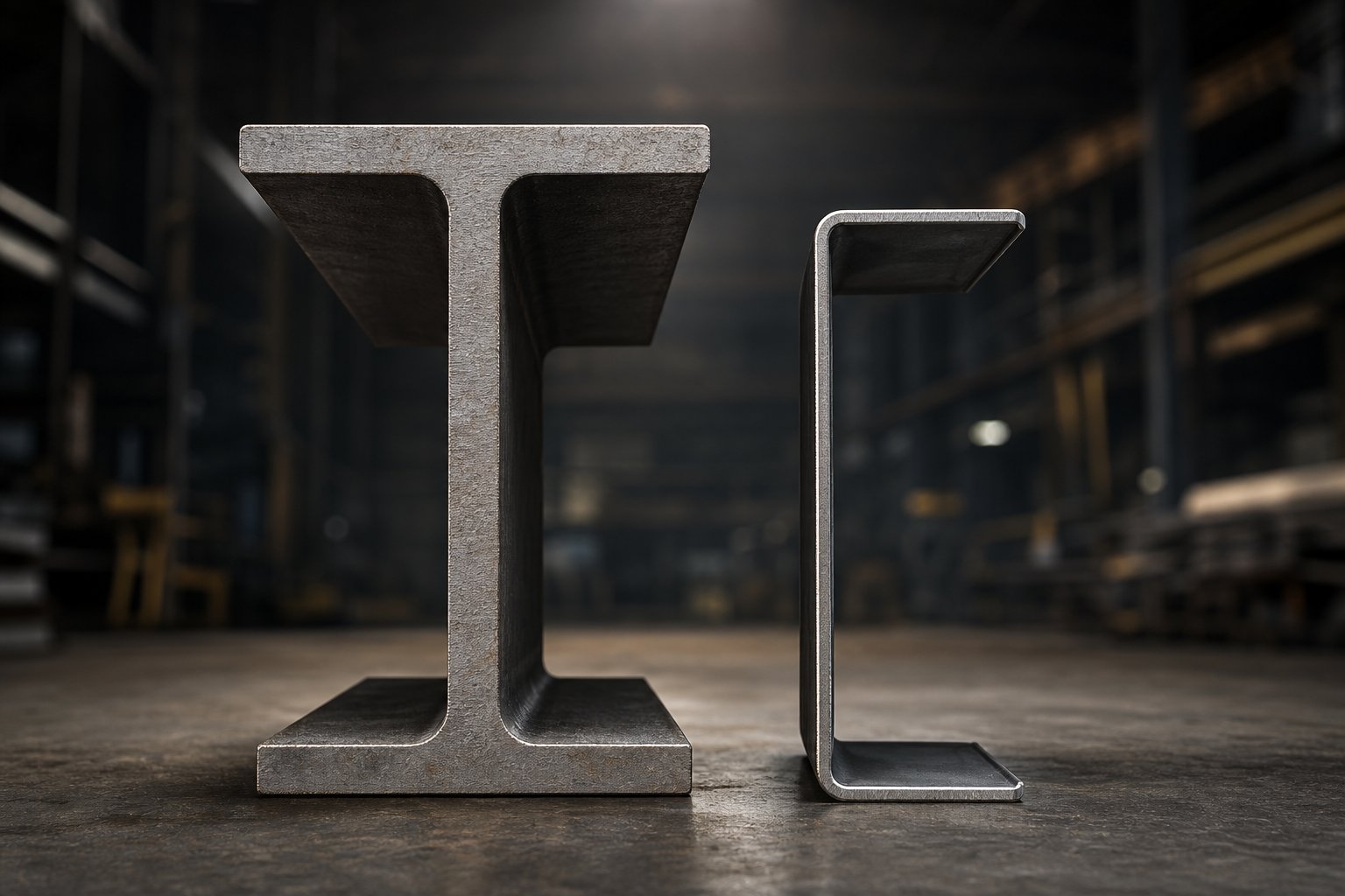 info-1-1 i beam versus roll formed steel cross sections showing the structural difference in die racking construction