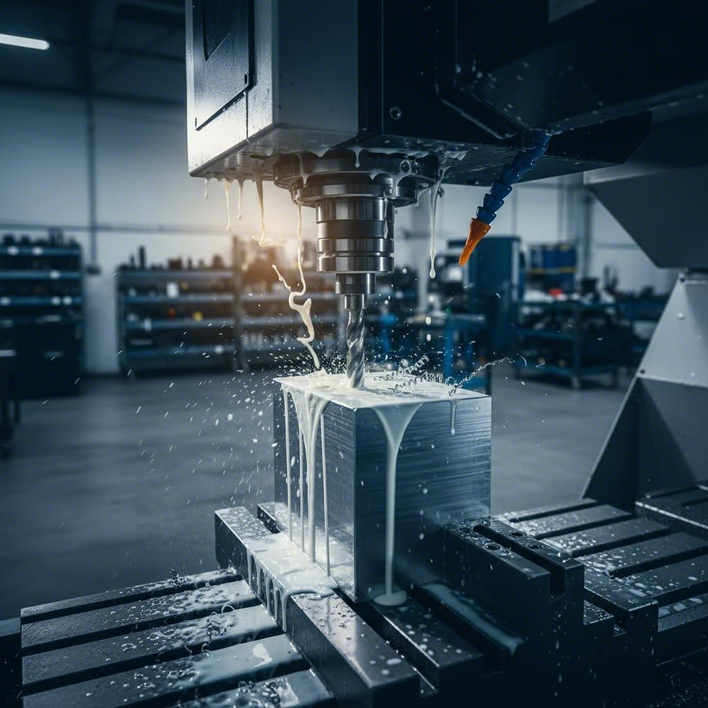 precision cnc milling machine creating custom machined parts with tight tolerances