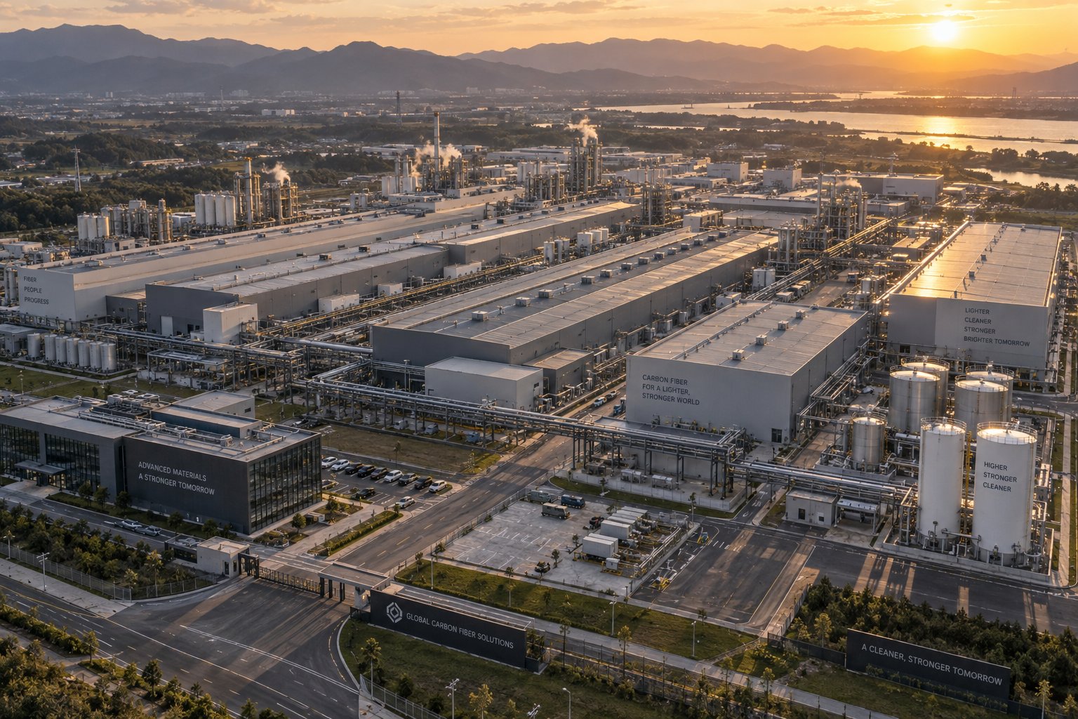 building a carbon fiber production facility requires hundreds of millions in capital creating high barriers that limit global suppliers