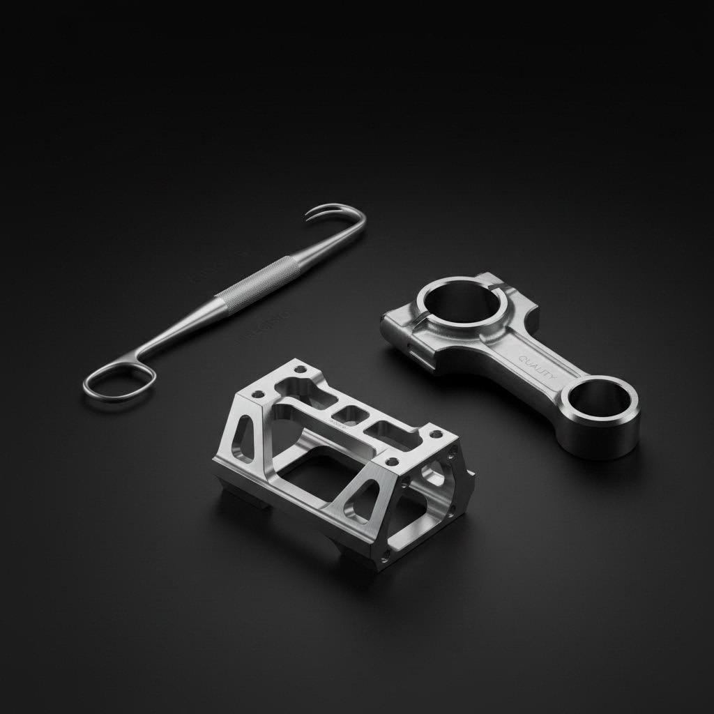precision cnc machined parts for aerospace automotive and medical applications