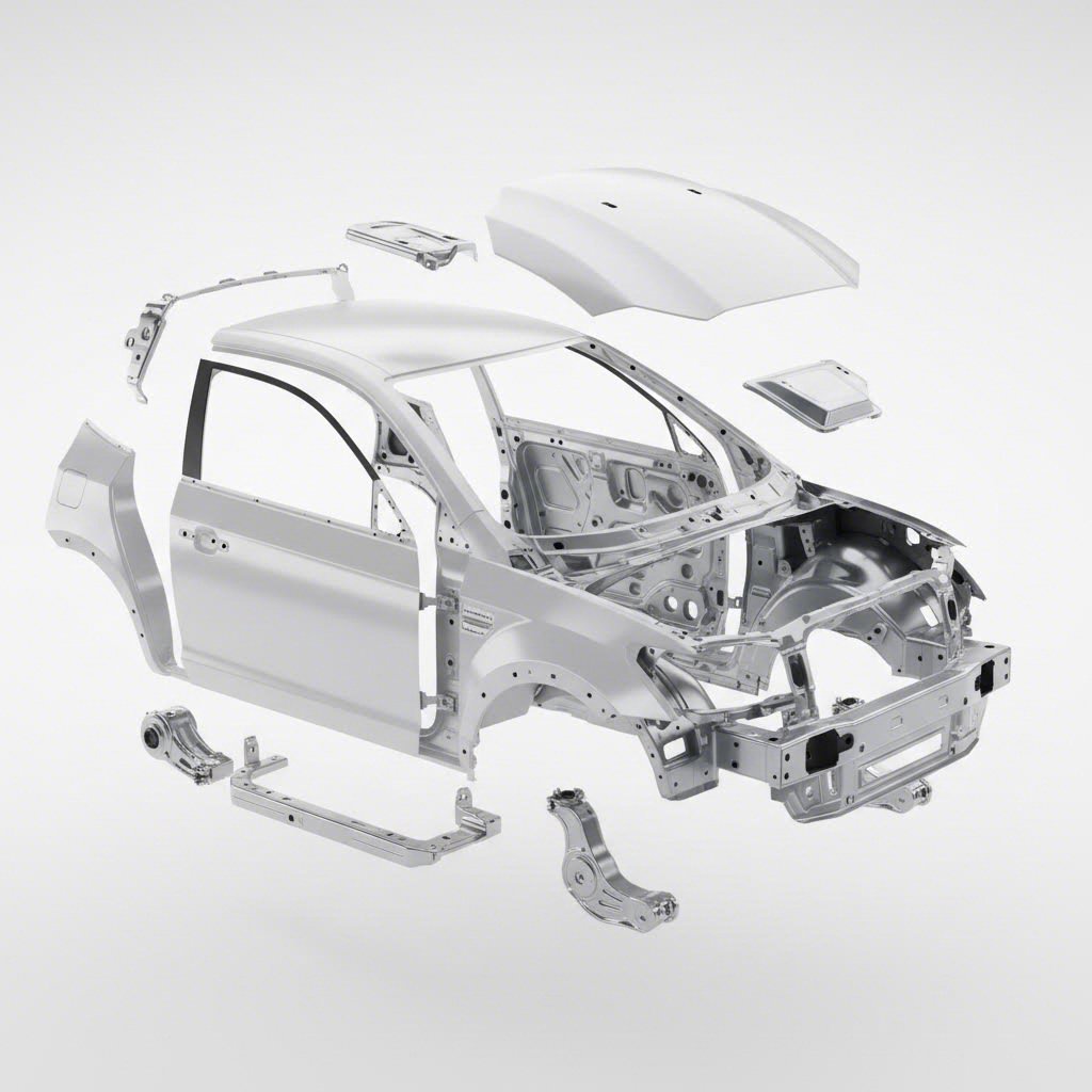 precision stamped automotive body panels and structural components