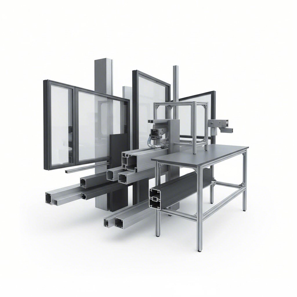 clear anodized aluminum extrusions serve diverse industries from architecture to furniture design